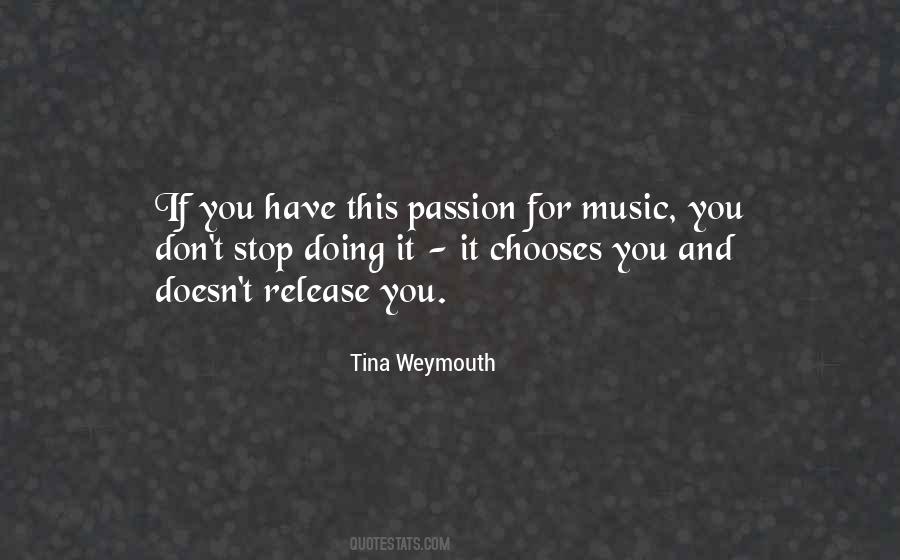 Tina Weymouth Quotes #1071174