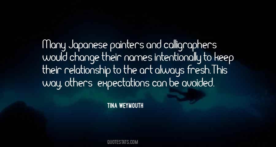 Tina Weymouth Quotes #578552