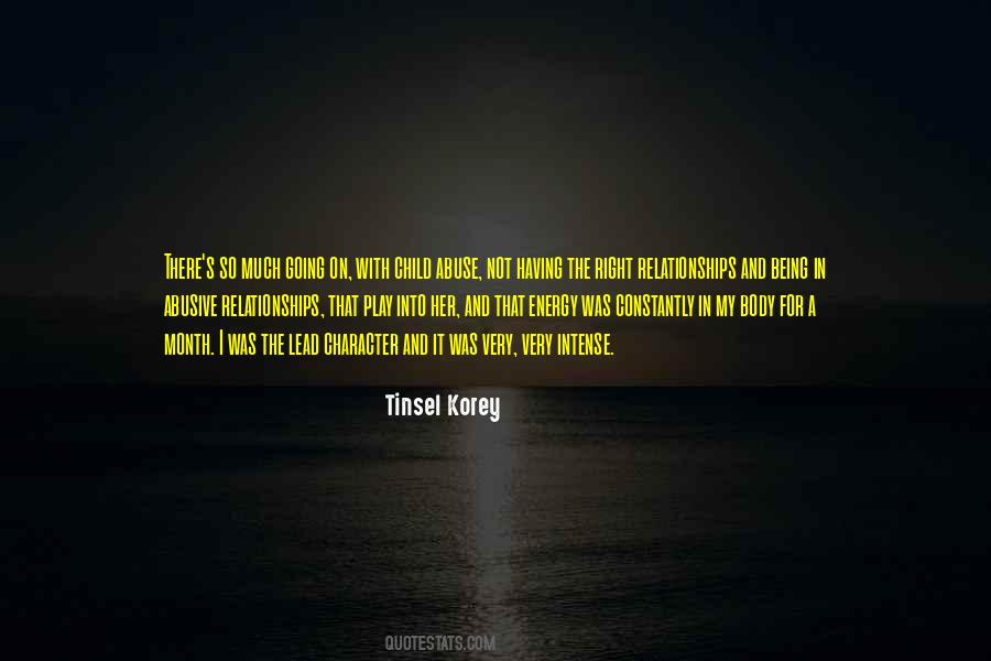 Tinsel Korey Quotes #1758754