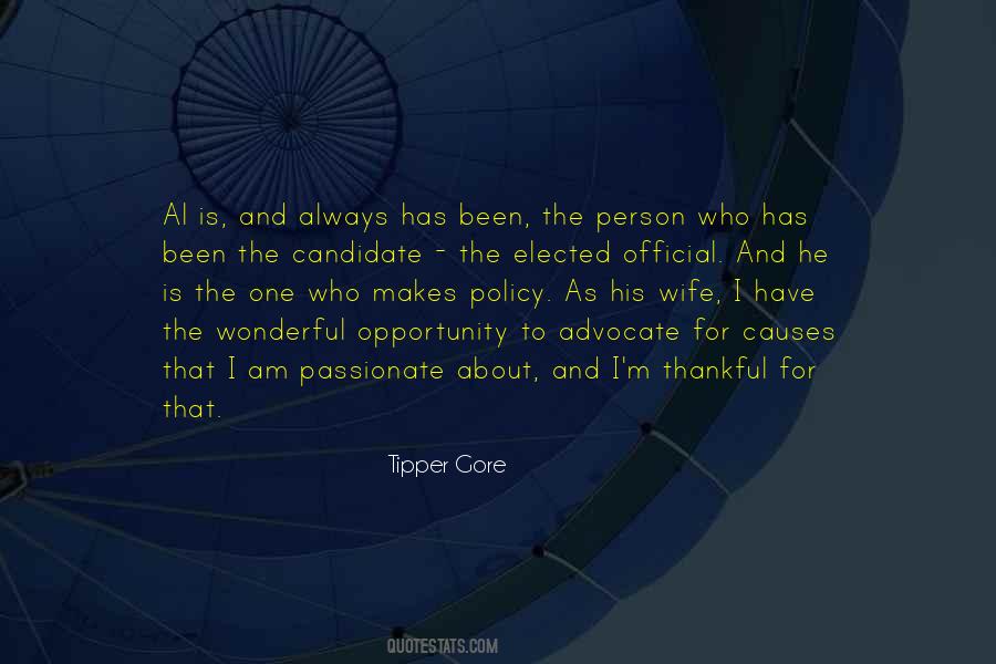 Tipper Gore Quotes #169372