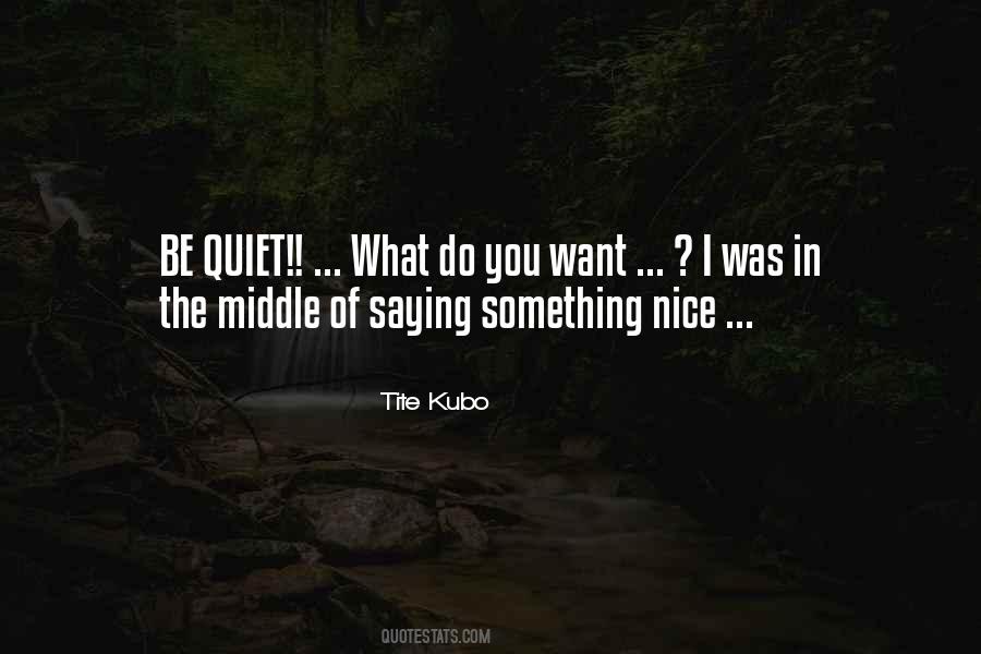 Tite Kubo Quotes #934808