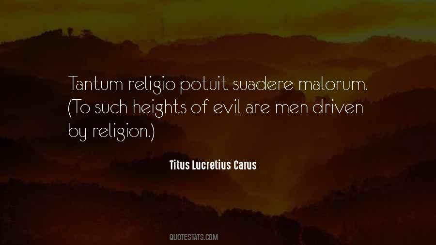 Titus Lucretius Carus Quotes #306541