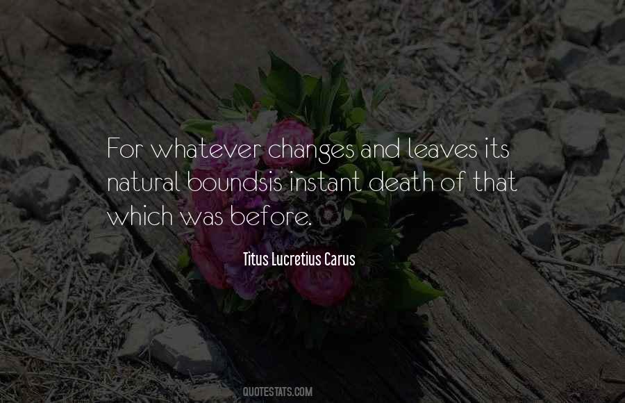 Titus Lucretius Carus Quotes #953923