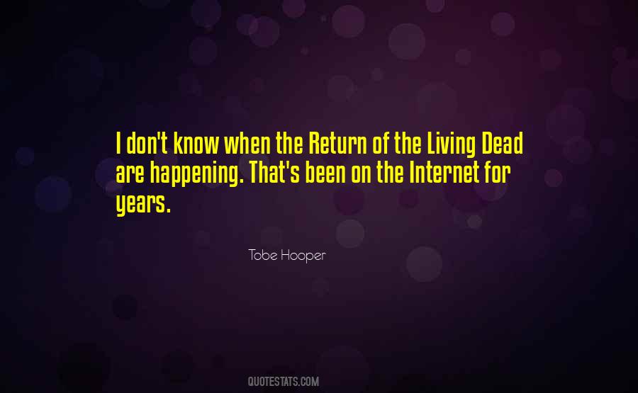 Tobe Hooper Quotes #941626