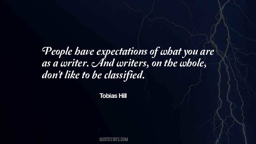 Tobias Hill Quotes #1673243