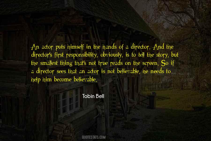 Tobin Bell Quotes #1606214