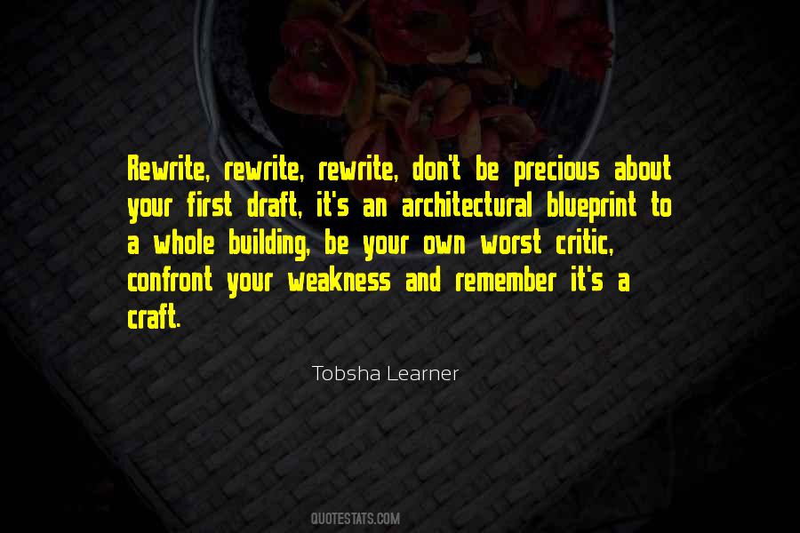 Tobsha Learner Quotes #497255