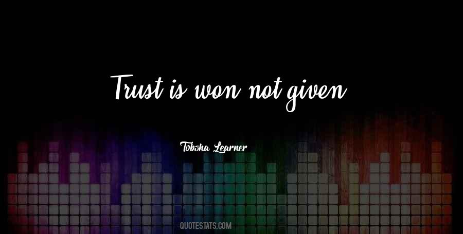 Tobsha Learner Quotes #497842