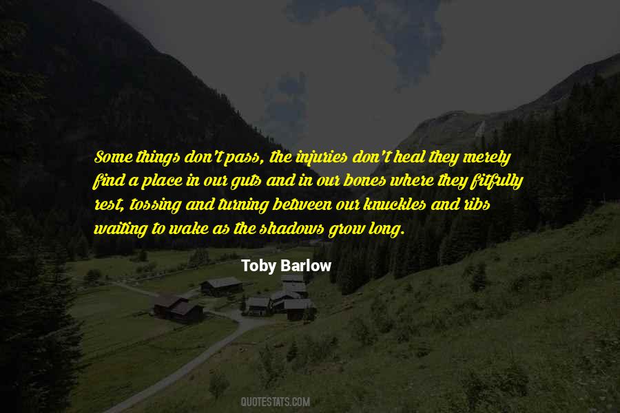 Toby Barlow Quotes #1475959