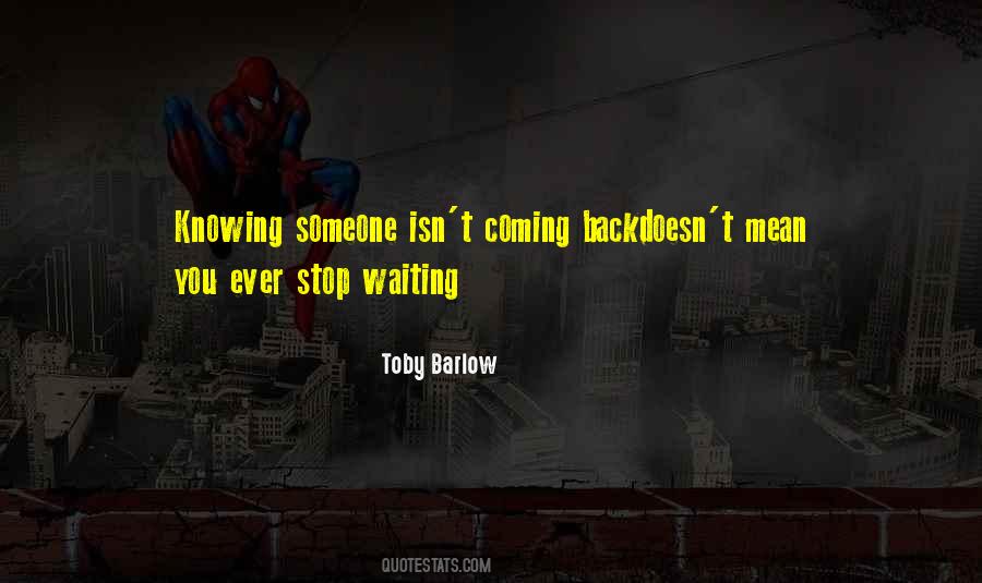 Toby Barlow Quotes #644391