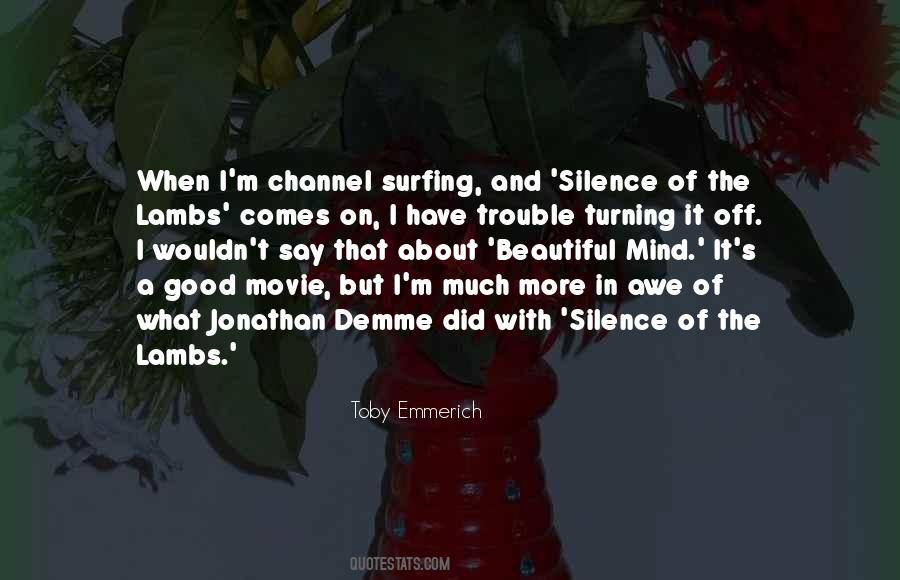 Toby Emmerich Quotes #32373