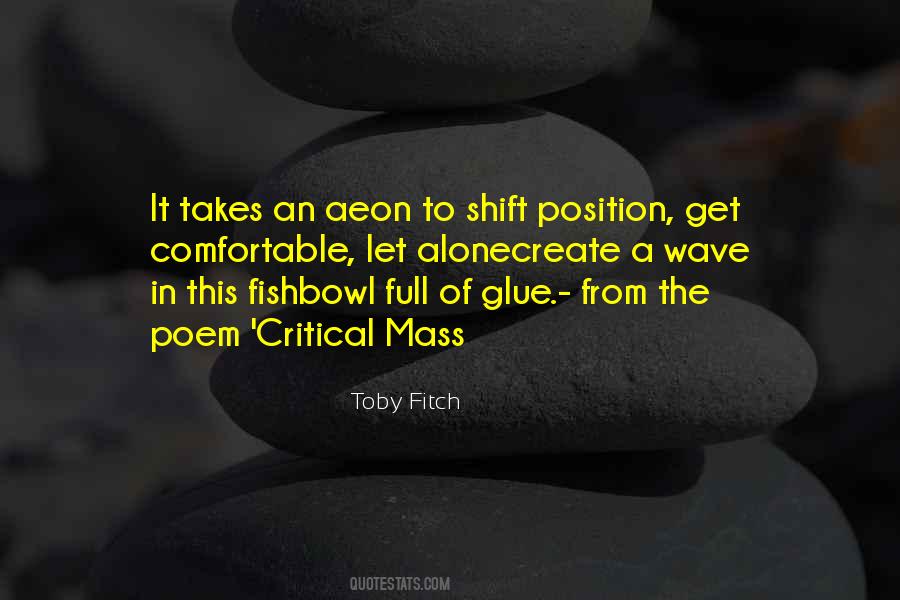 Toby Fitch Quotes #1127821