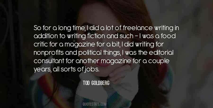 Tod Goldberg Quotes #1512857