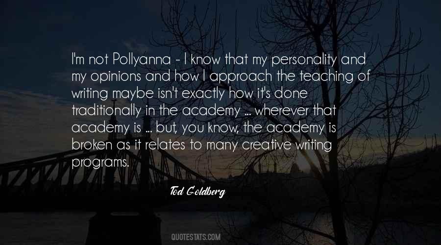 Tod Goldberg Quotes #579705