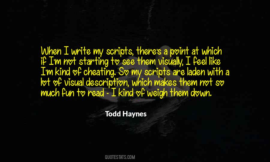 Todd Haynes Quotes #1463438