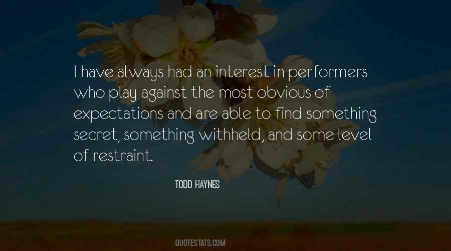 Todd Haynes Quotes #775889