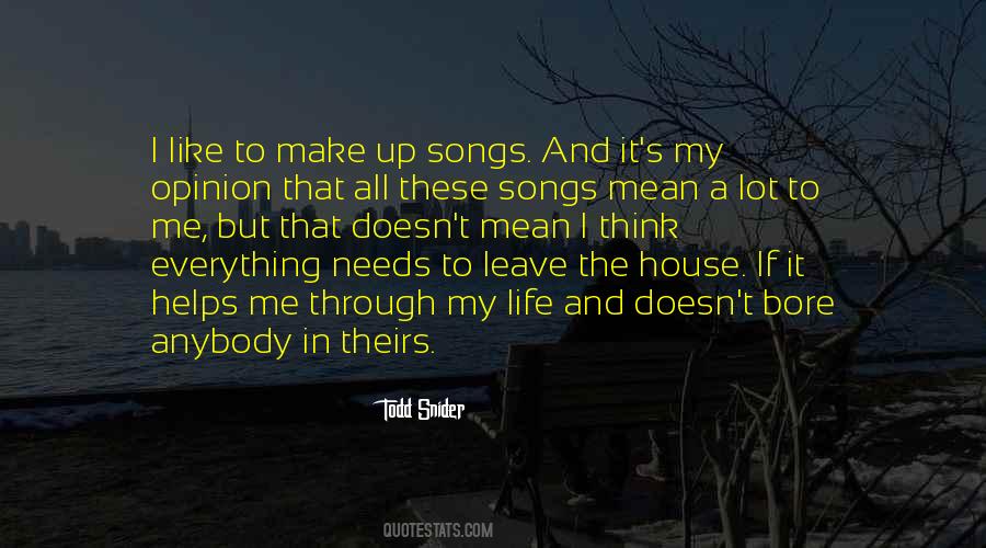 Todd Snider Quotes #138696
