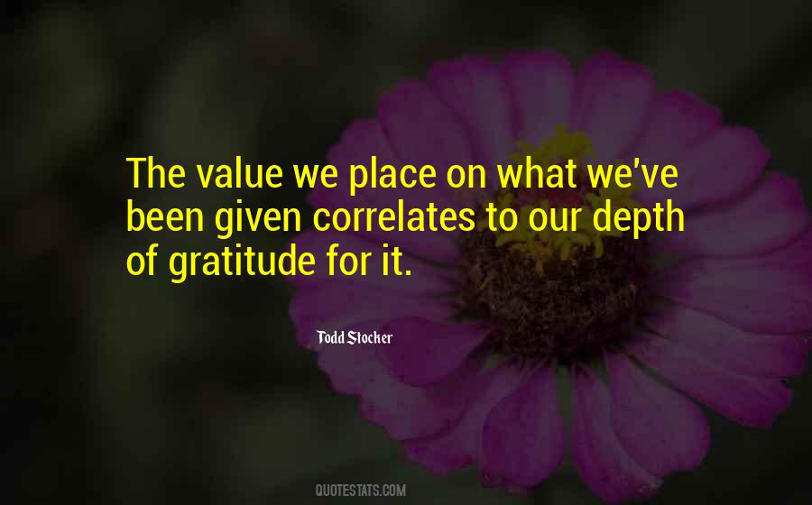 Todd Stocker Quotes #1008557