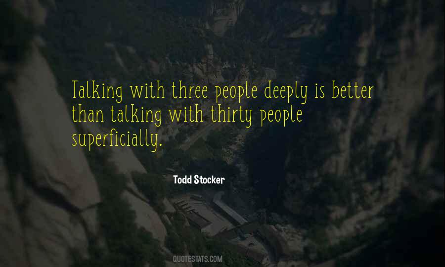 Todd Stocker Quotes #407745