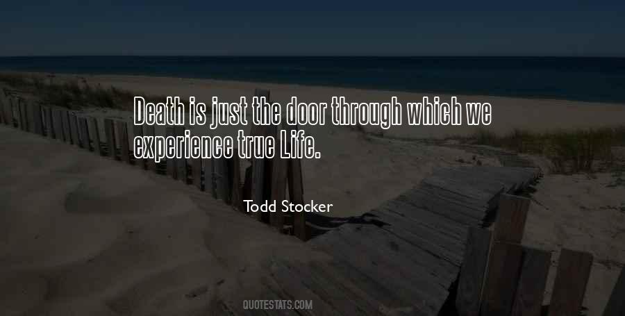 Todd Stocker Quotes #554880