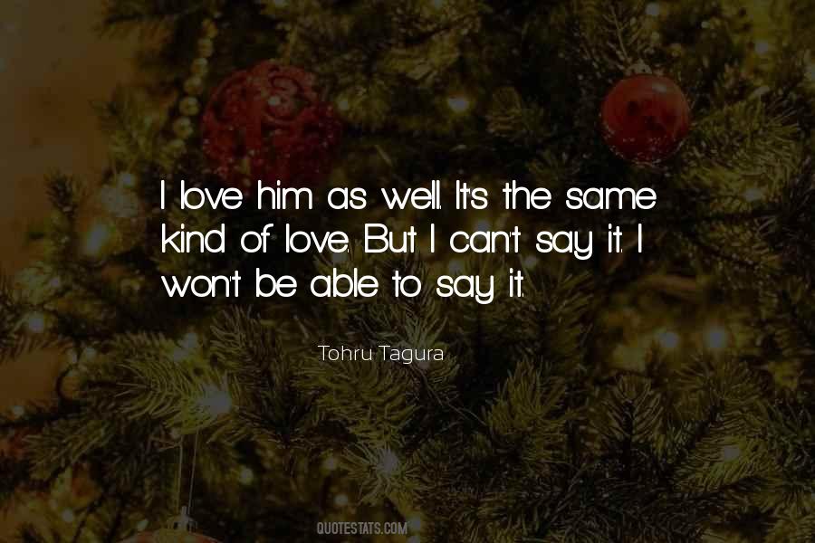 Tohru Tagura Quotes #1213487