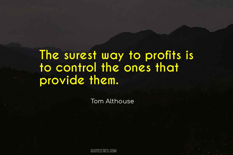 Tom Althouse Quotes #1197640