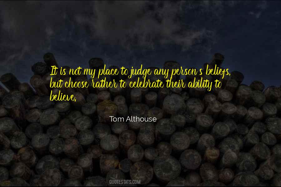 Tom Althouse Quotes #378598