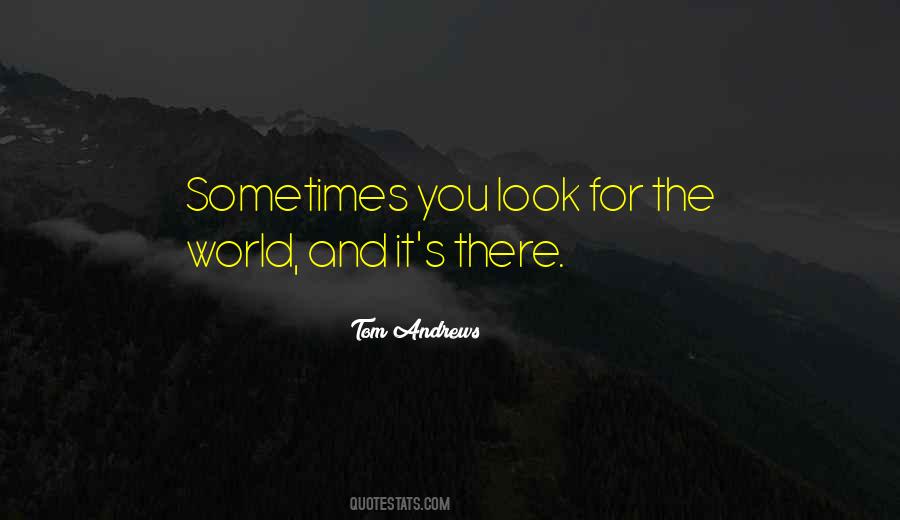 Tom Andrews Quotes #848801 Tom Andrews Quotes #848801