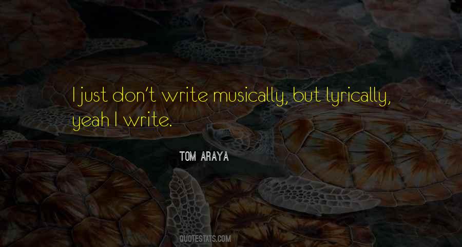 Tom Araya Quotes #1486015