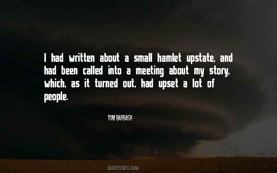 Tom Barbash Quotes #1532374