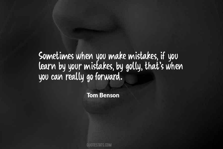 Tom Benson Quotes #1187289