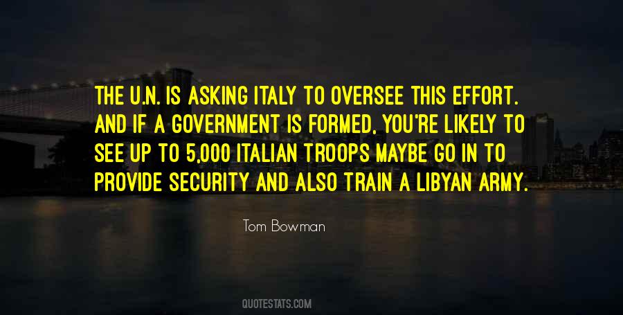 Tom Bowman Quotes #1079919