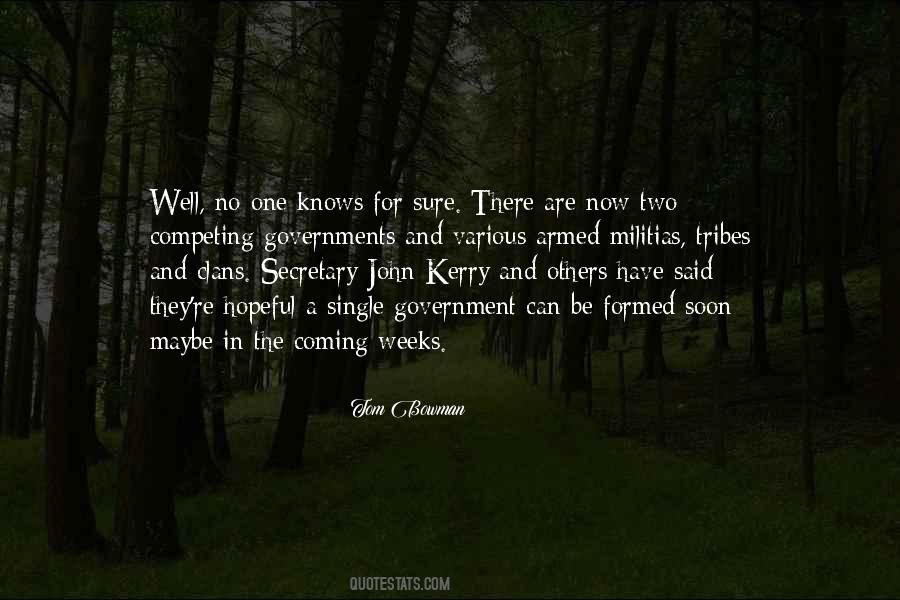 Tom Bowman Quotes #1382820