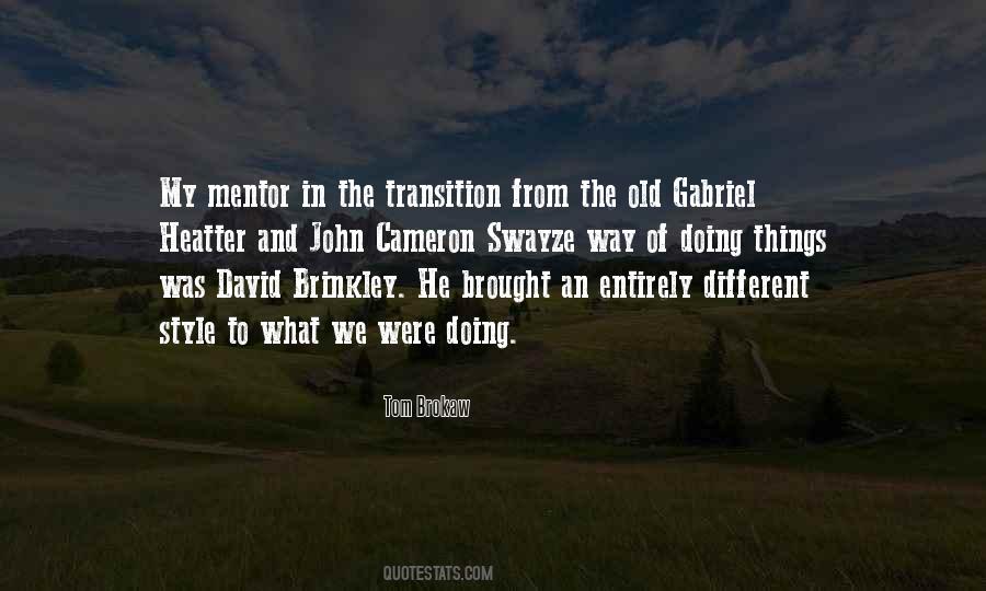 Tom Brokaw Quotes #960009