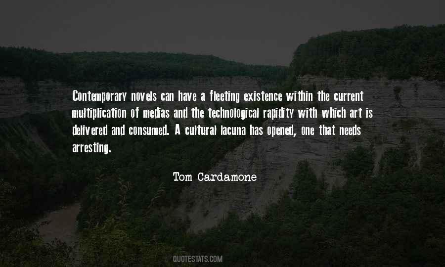 Tom Cardamone Quotes #36006