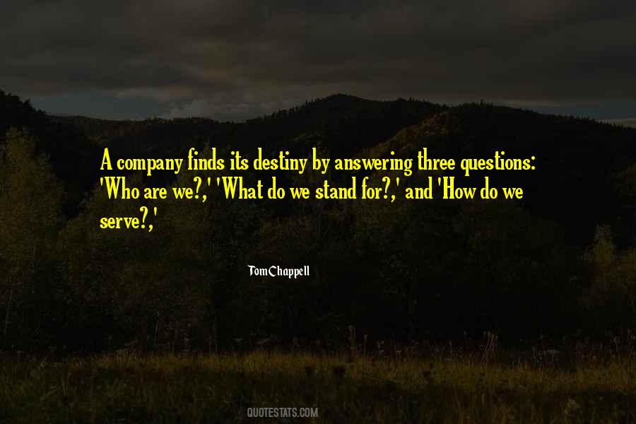 Tom Chappell Quotes #852936