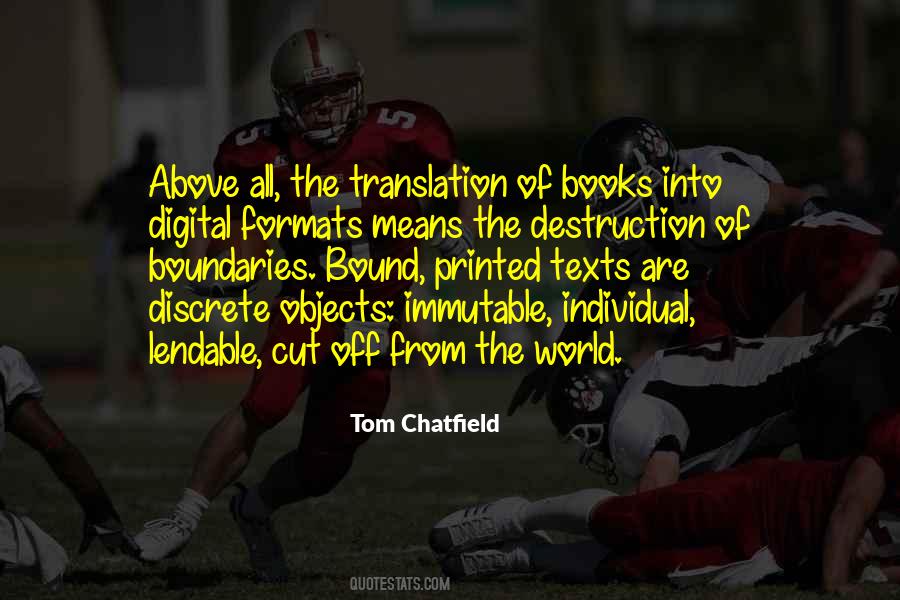 Tom Chatfield Quotes #24327