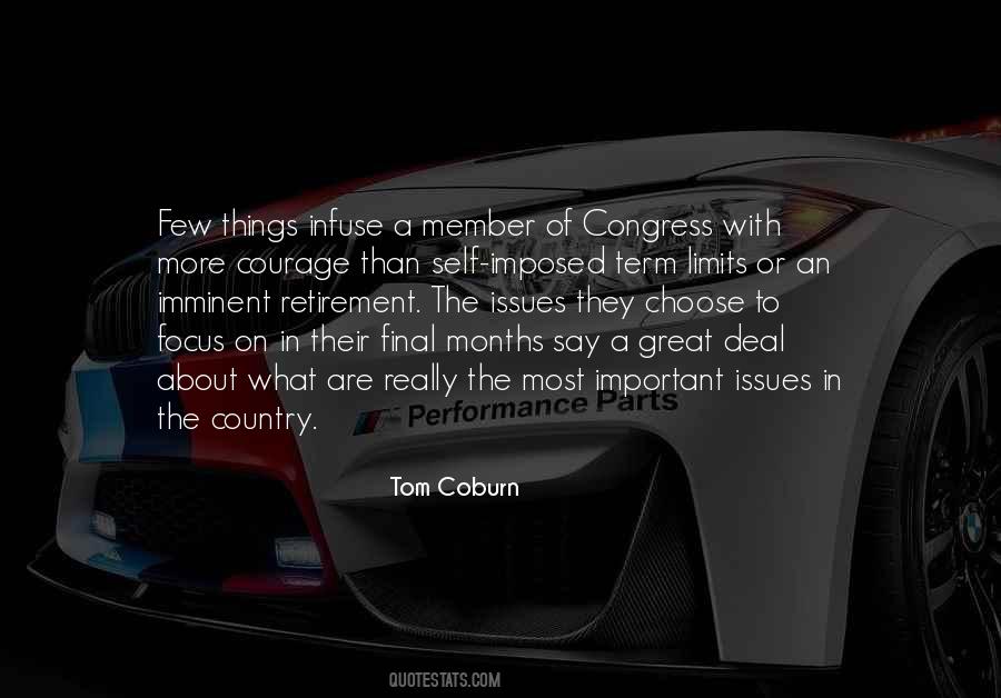 Tom Coburn Quotes #259453