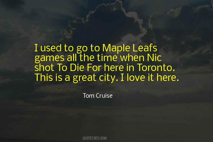 Tom Cruise Quotes #1135442