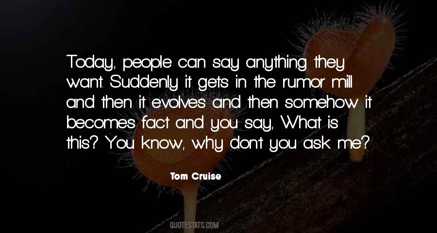 Tom Cruise Quotes #1764099