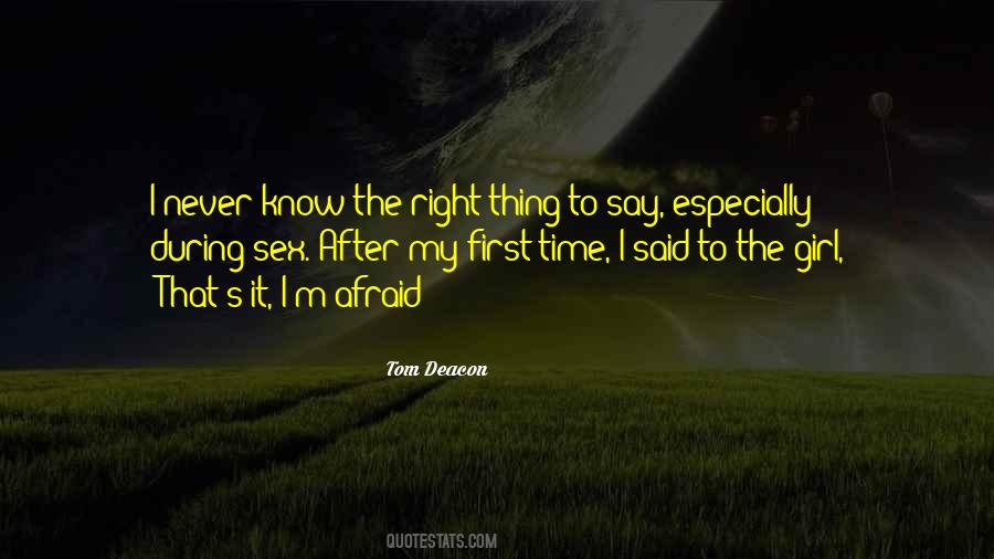 Tom Deacon Quotes #1686454