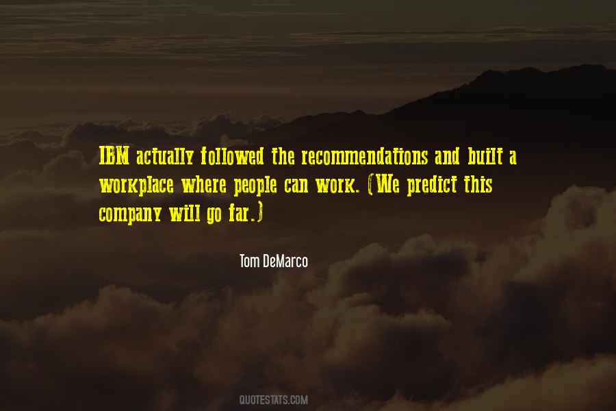 Tom DeMarco Quotes #1085306