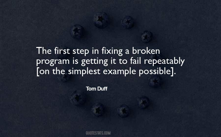 Tom Duff Quotes #1174213