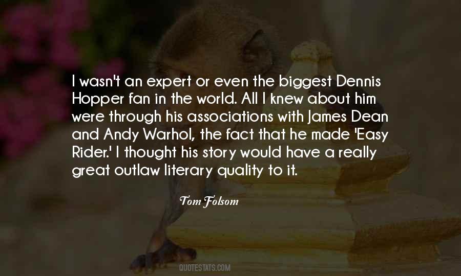 Tom Folsom Quotes #1068202