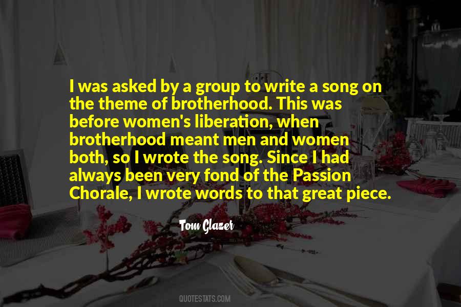 Tom Glazer Quotes #1560494