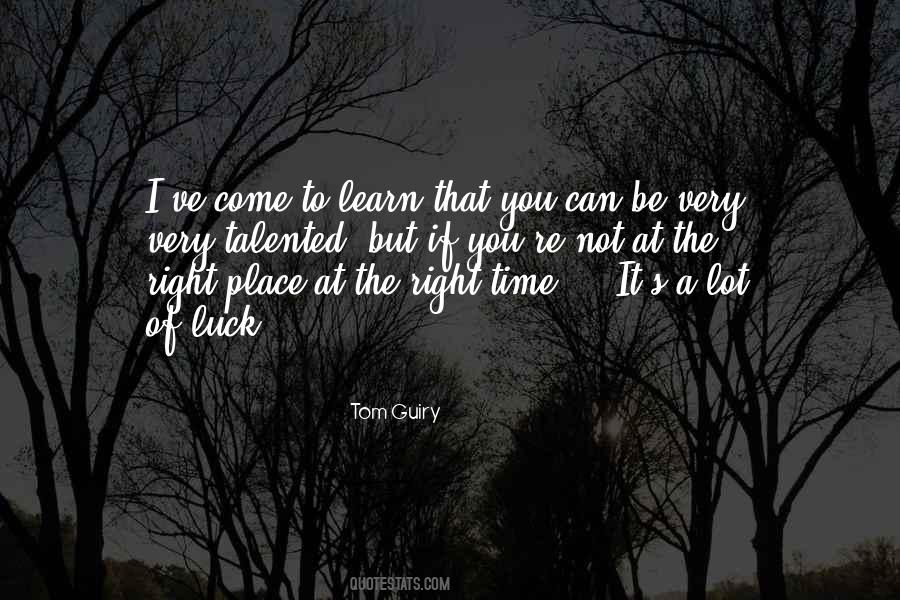 Tom Guiry Quotes #619113