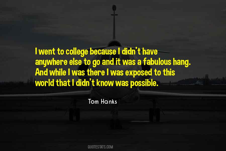 Tom Hanks Quotes #1124861