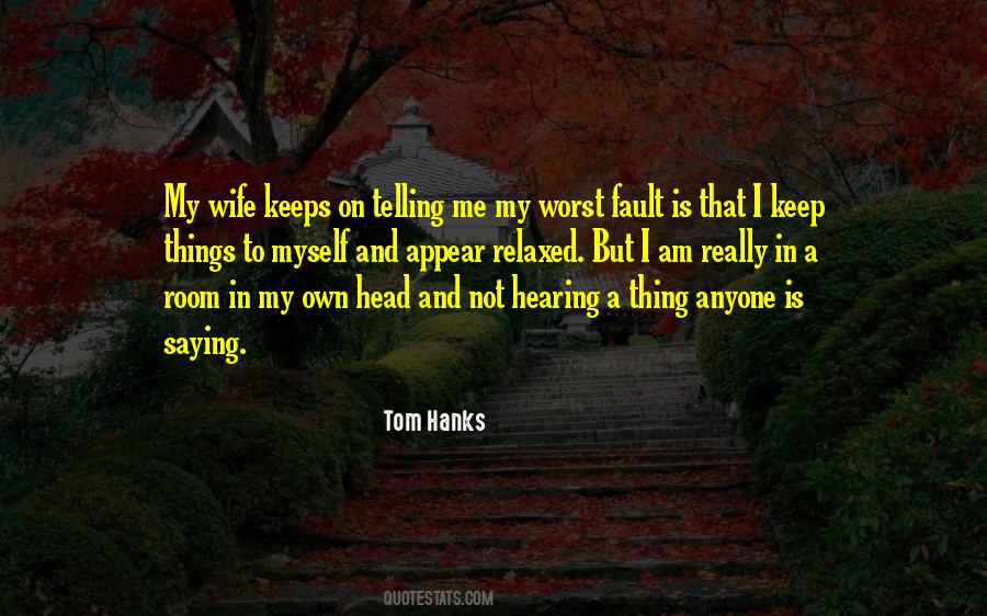 Tom Hanks Quotes #663025