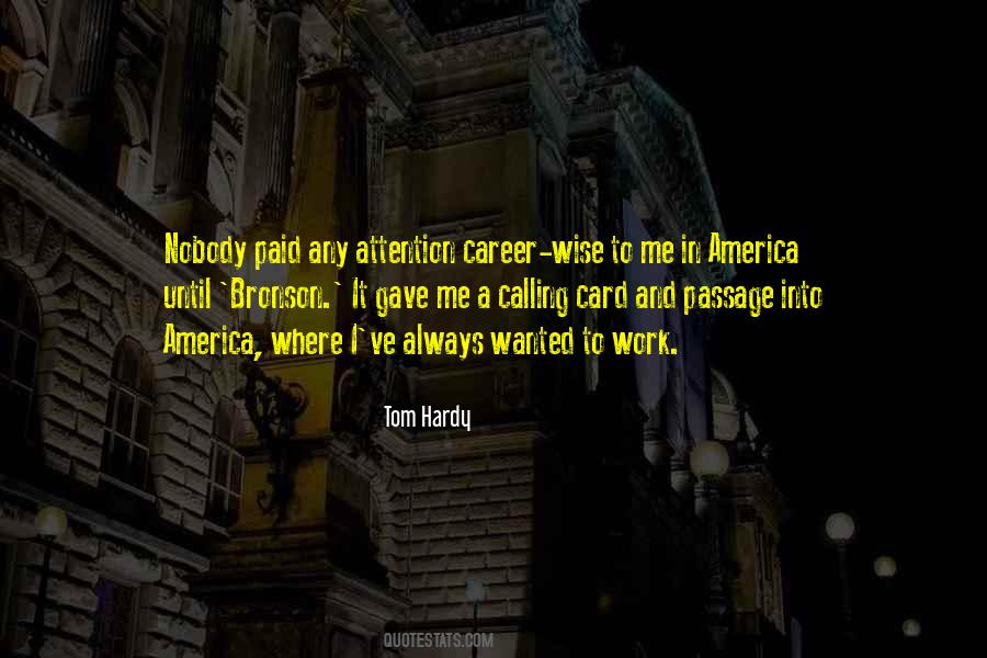 Tom Hardy Quotes #1196504