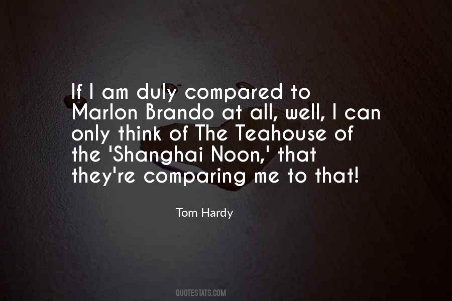 Tom Hardy Quotes #509285